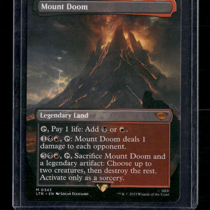 Mount Doom (Borderless) Tales of Middle-earth #343