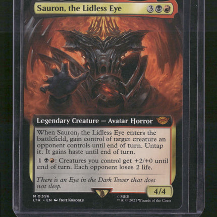 Sauron, the Lidless Eye (Extended Art) Tales of Middle-earth #396