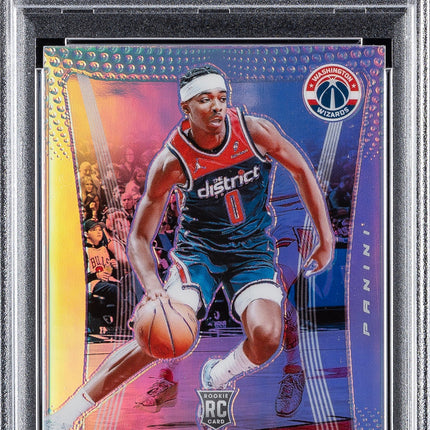 Bilal Coulibaly 2023 Panini Prizm Deca #177 Silver Prizm PSA 10