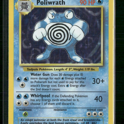 Poliwrath Base Set #013/102
