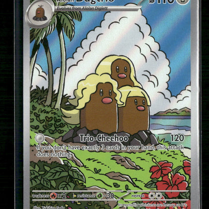 Alolan Dugtrio SV08: Surging Sparks #208/191