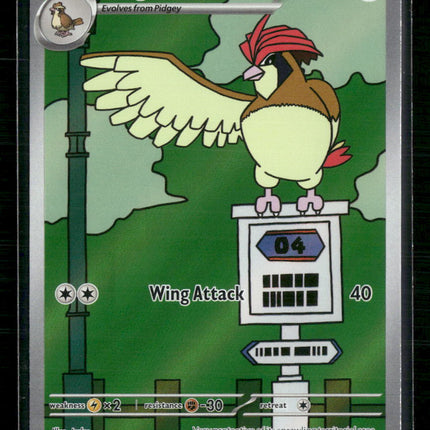Pidgeotto SV03: Obsidian Flames #208/197
