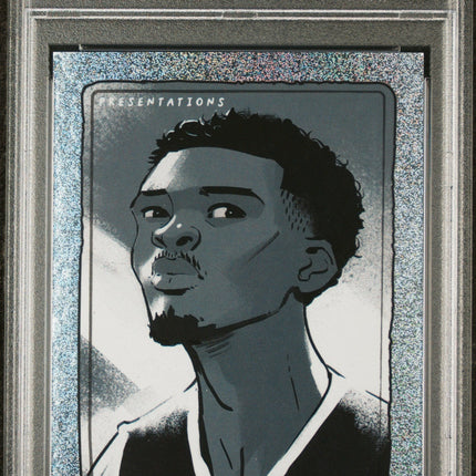 Victor Wembanyama 2023 Panini NBA Hoops Presentations #20 PSA 10