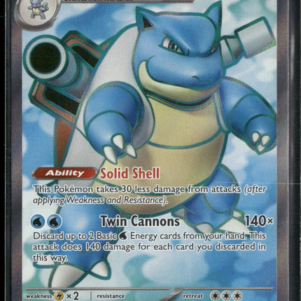 Blastoise ex SV: Scarlet & Violet 151 #184/165