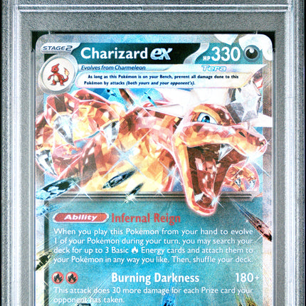 Charizard Ex 2024 Pokemon Paf En-Paldean Fates #054 PSA 9