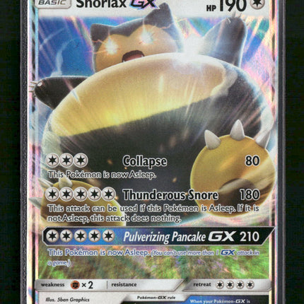 Snorlax GX SM Promos #SM05