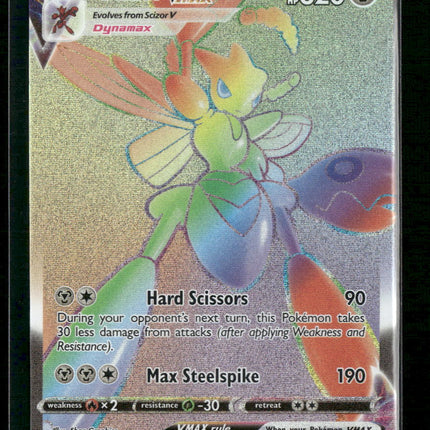Scizor VMAX (Secret) SWSH03: Darkness Ablaze #193/189