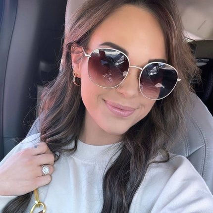 Gold Frame Sunglasses