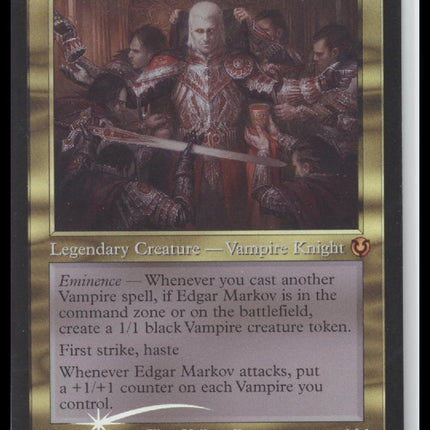 Edgar Markov (Retro Frame) Innistrad Remastered #428 Promo