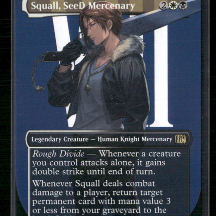 Squall, SeeD Mercenary (Borderless) FINAL FANTASY #402
