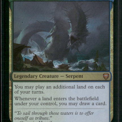 Aesi, Tyrant of Gyre Strait Commander Legends #365 Foil