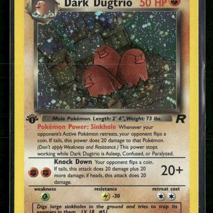 Dark Dugtrio (6) Team Rocket #06/82