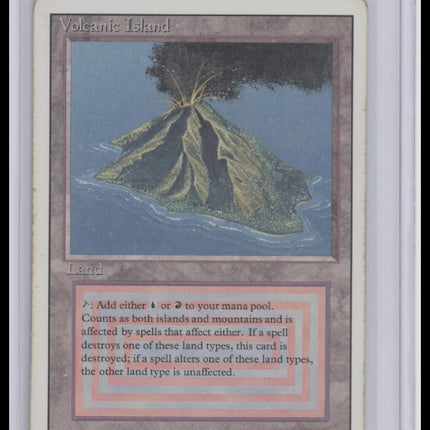 MTG Volcanic Island Revised Edition