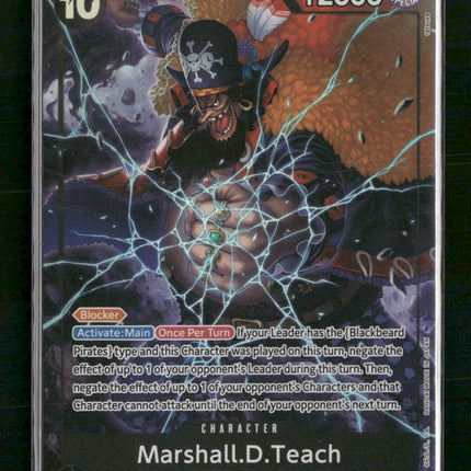 Marshall.D.Teach (093) (Alternate Art) Emperors in the New World #OP09-093