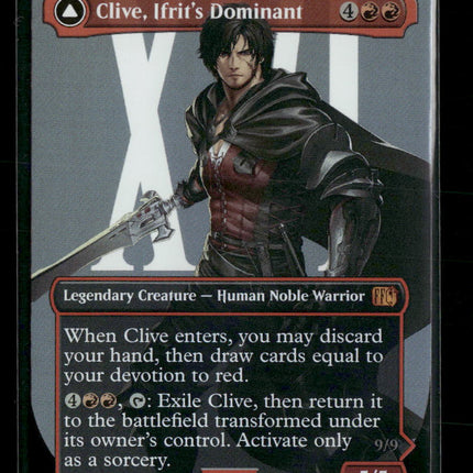 Clive, Ifrit's Dominant (Borderless) (0385) FINAL FANTASY #385 Foil