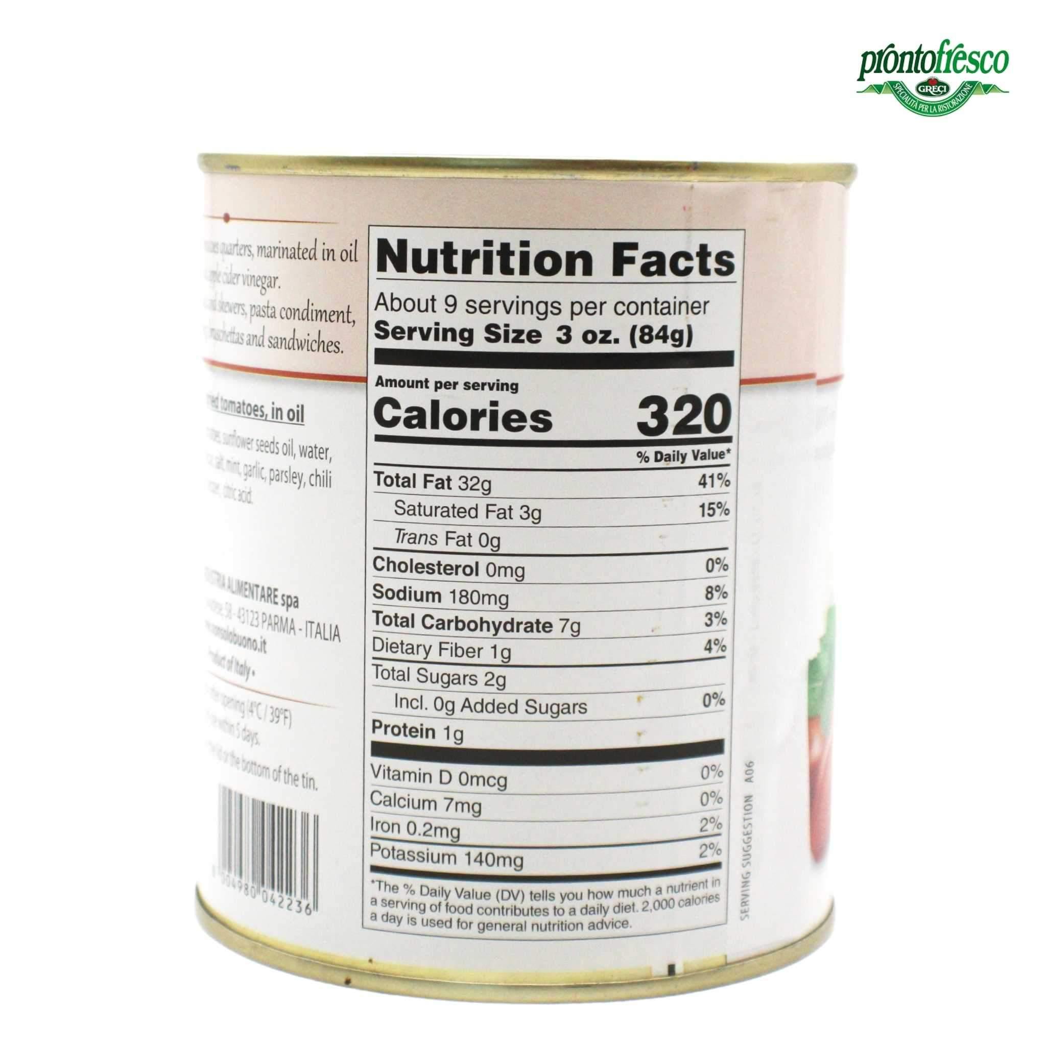 Greci Prontofresco Semi-Dried Red Rustic Roasted Tomatoes