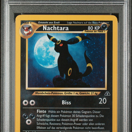 Nachtara-Holo 2001 Pokemon Neo Discovery #13 German PSA 5