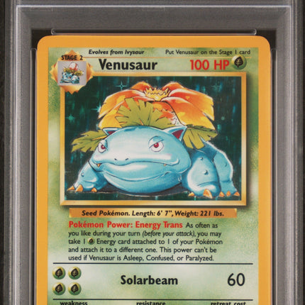 Venusaur-Holo 1999 Pokemon Game #15 PSA 6