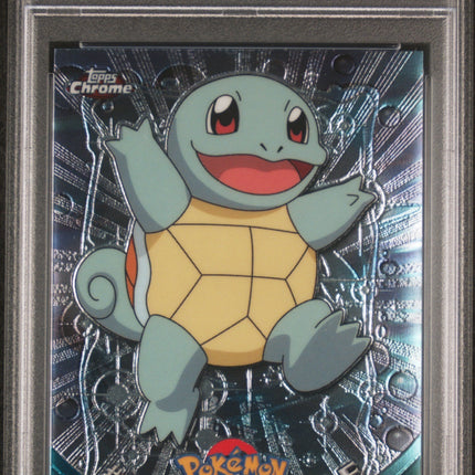 Squirtle 2000 Topps Chrome Pokemon T.V. #7 Pokemon T.V. PSA 10