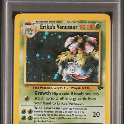 Erika'S Venusaur 2000 Pokemon Gym Challenge #4 Holo PSA 6