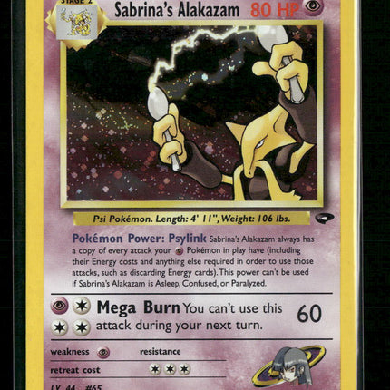 Sabrina's Alakazam Gym Challenge #016/132