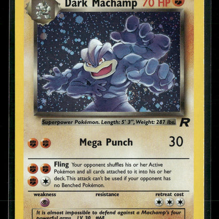 Dark Machamp (10) Team Rocket #10/82
