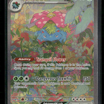 Venusaur ex SV: Scarlet & Violet 151 #198/165