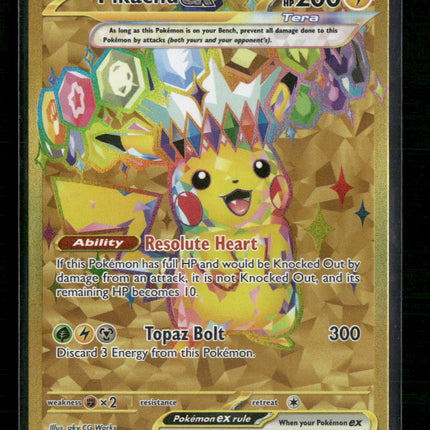 Pikachu ex SV08: Surging Sparks #247/191