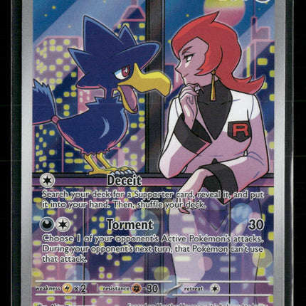 Team Rocket's Murkrow SV10: Destined Rivals #200/182