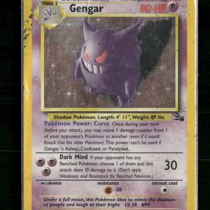Gengar (5) Fossil #05/62