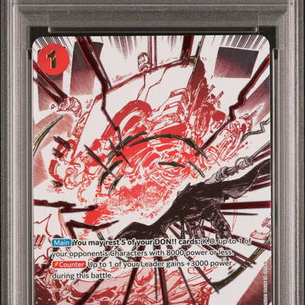 Divine Departure 2025 One Piece Op10-Royal Blood #019 Alternate Art PSA 10
