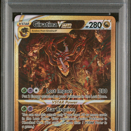 Fa/Giratina Vstar 2023 Pokemon Crown Zenith #GG69 Crown Zenith-Secret PSA 9