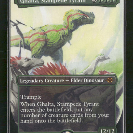 Ghalta, Stampede Tyrant (Borderless) The Lost Caverns of Ixalan #326