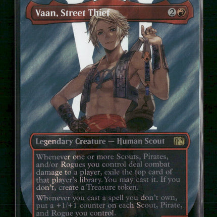 Vaan, Street Thief (Borderless) (Surge Foil) FINAL FANTASY #535