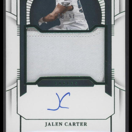 2023 Panini National Treasures Jalen Carter #/99