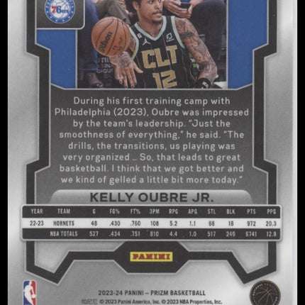 Kelly Oubre Jr. 2023-24 Panini Prizm #257 Prizms Green