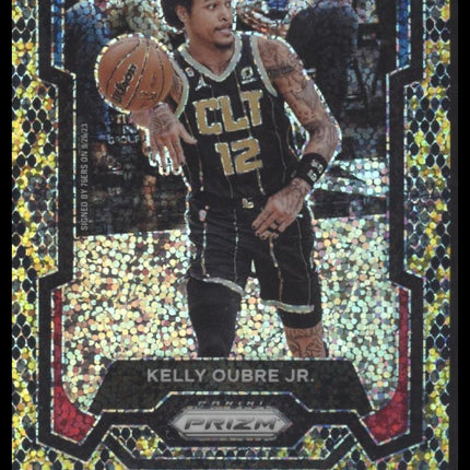 Kelly Oubre Jr. 2023-24 Panini Prizm #257 Prizms Green