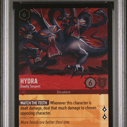 Hydra 2024 Disney Lorcana En 3-Into The Inklands #108 Foil PSA 10