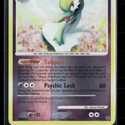 Gardevoir Secret Wonders #7/132 Reverse Holo - Print Line
