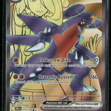 Cynthia's Garchomp ex SV10: Destined Rivals #215/182
