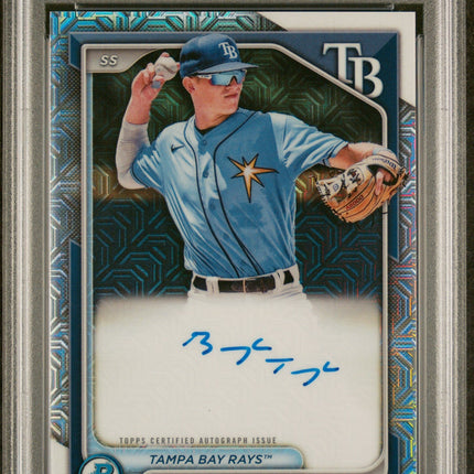 Brayden Taylor 2024 Bowman Chrome Prospect Auto PSA 10