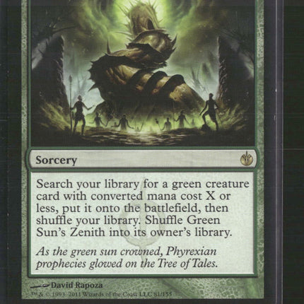 Green Sun's Zenith Mirrodin Besieged #81