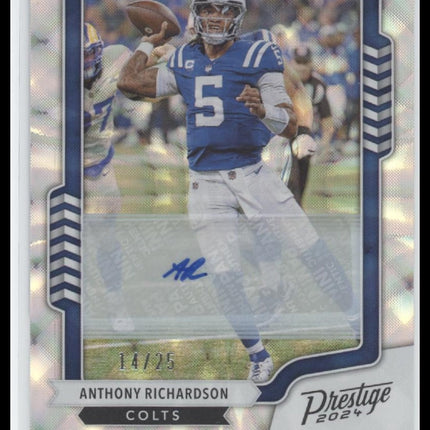 Anthony Richardson 2024 Panini Prestige Youth Movement #/25