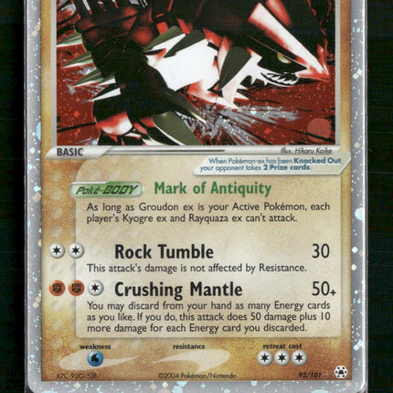 Groudon ex Hidden Legends #93/101