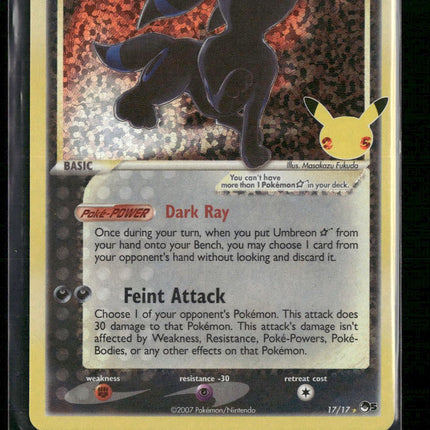 Umbreon Star POP Series 5 #017/017