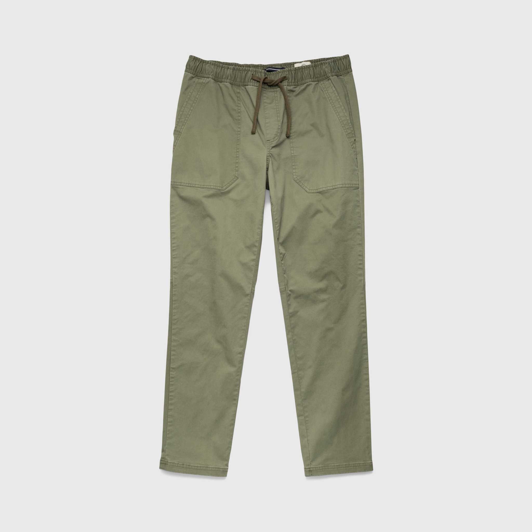 Tyler Poplin Utility Pant - Lichen Green
