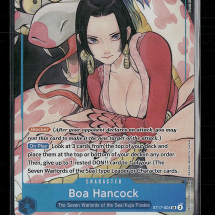 Boa Hancock (Illustration Box Vol.1) One Piece Promotion Cards #ST17-004