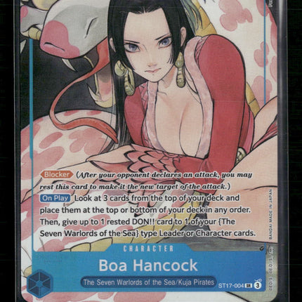 Boa Hancock (Illustration Box Vol.1) One Piece Promotion Cards #ST17-004