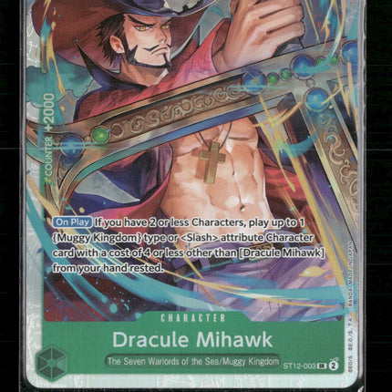 Dracule Mihawk Starter Deck 12: Zoro and Sanji #ST12-003