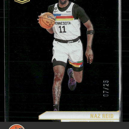 Naz Reid 2023-24 Donruss Elite #146 Black #/25